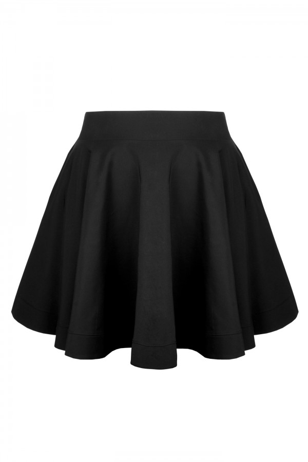 HESSA BLACK elegancka spódnica plus size