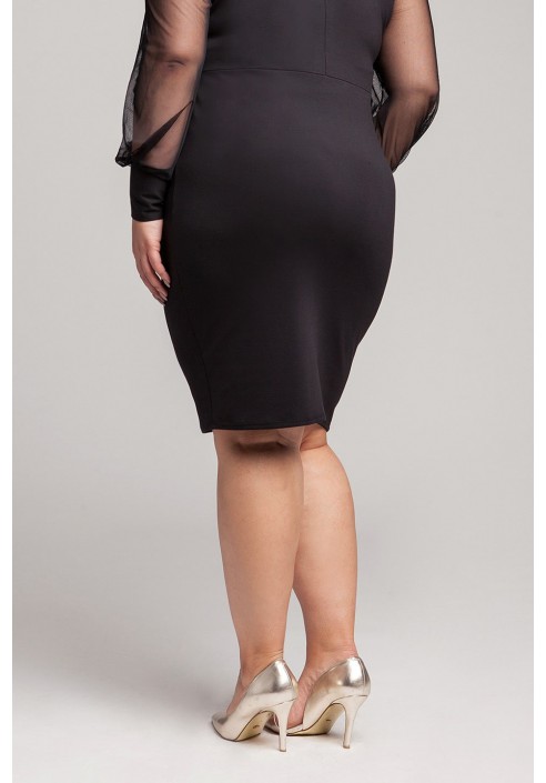 SUSIE BLACK karnawałowa sukienka plus size